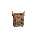 kubu weave square basket with handles