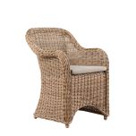 Block & Chisel rattan outdoor armchair