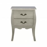 Block and chisel distressed 2 drawer bedside Château Collection