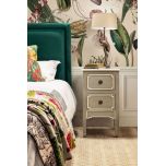 2 drawer painted bedside Château Collection 