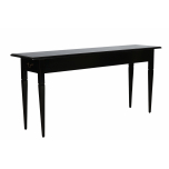black lacquered wrigley console 