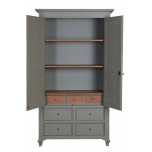 Sibley Toulouse utility cupboard in biscuit 