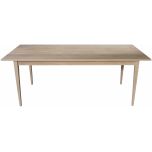 Block & Chisel rectangular natural wooden dining table