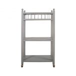 Block & Chisel chimney sweep grey bathroom trolley
