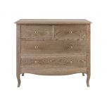 Block & Chisel solid vintage oak 4 drawer chest