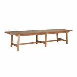 Block and chisel outdoor dining table 