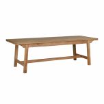 Block and chisel outdoor dining table 