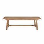 Block and chisel outdoor dining table 