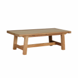 outdoor block and chisel coffee table