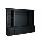 Hampshire tv unit large in black matt