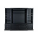 Hampshire tv unit large in black matt