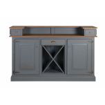 Sibley bar table in chimney sweep grey 