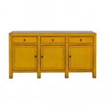 3 door 3 drawer lacquered sideboard