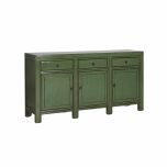 3 door 3 drawer lacquered sideboard