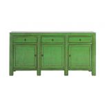 3 door 3 drawer lacquered sideboard