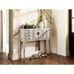 Painted console with storage