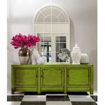 3 door painted lacquered sideboard with storage