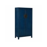 Indochine cupboard with shelving lacquered finish