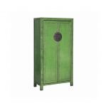 Indochine cupboard with shelving lacquered finish