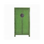 Indochine cupboard with shelving lacquered finish