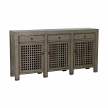 grey lacquered sideboard with storage 
