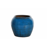 blue decorative pot Indochine collection 