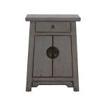 Block & Chisel grey wooden cabinet