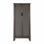grey lacquered chinese cabinet
