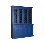 Blue painted limited edition cabinet