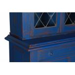 Blue painted limited edition cabinet