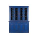 Blue painted limited edition cabinet