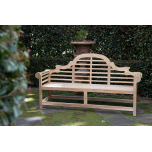 Block & Chisel teak wood bench