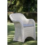 Block & Chisel rattan outdoor dining armchair
