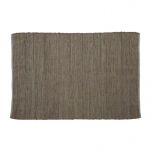 Block & Chisel natural jute carpet with pink detail