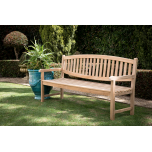 Block & Chisel Hathaway - teak wood bench