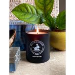 Block & Chisel signature scent mat black candle glass container 