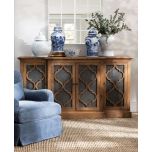 Bleached elm 4 door sideboard Château Collection