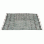 Block & Chisel multi-colour printed cotton rug