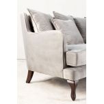 Monroe sofa in silver