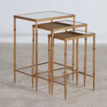 Nesting tables with mirrored top