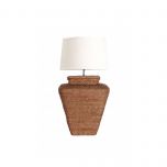 rattan lamp base large