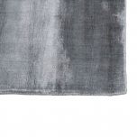Block & Chisel silver viscose rug