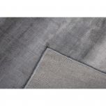 Block & Chisel silver viscose rug