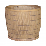 Large Edwina Basket - bamboo round basket