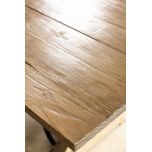 Block and chisel dining table