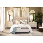 gold arched window pane mirror