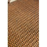 Block and chisel cane armchair