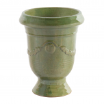 green glazed pot small