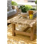 outdoor block and chisel coffee table