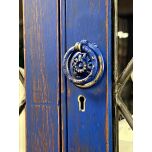Blue painted limited edition cabinet